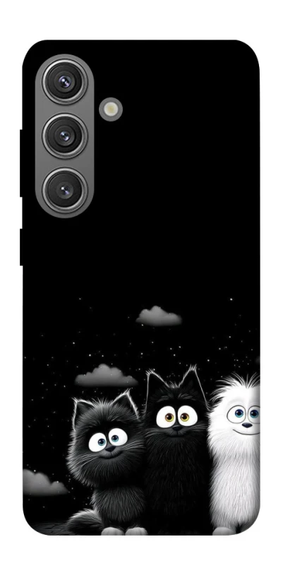 Чохол на Samsung Galaxy S24 FE Three Cats фото 1 з 1