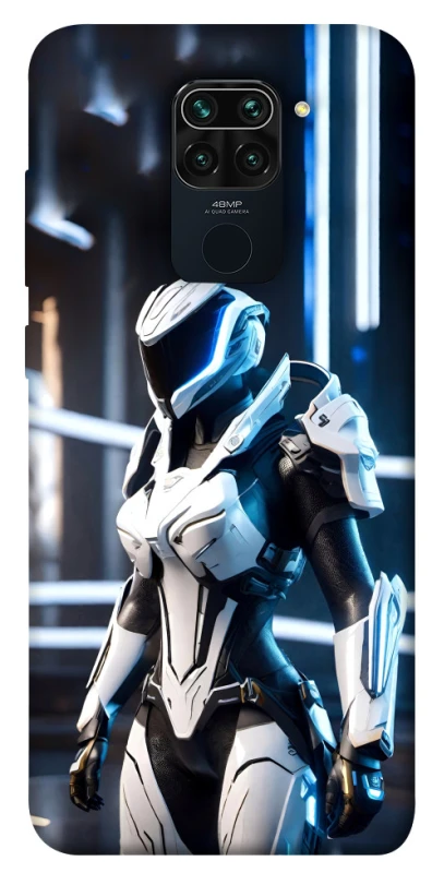 Чохол на Xiaomi Redmi Note 9 / Redmi 10X Cyber space girl ver.6 фото 1 з 1