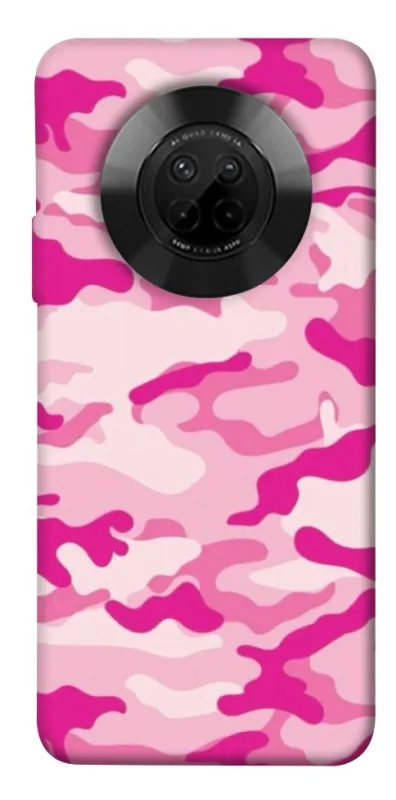 Чехол на Huawei Y9a camouflage pink фото 1 из 1