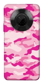 Чехол на Huawei Y9a camouflage pink фото 1 из 1