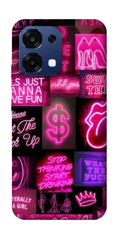 Чехол на Oppo A6 Pro 4G/5G Hot collage ver.9 фото 2 из 2