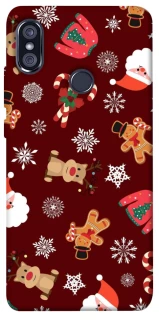 Чехол на Xiaomi Redmi Note 5 Pro / Note 5 (AI Dual Camera) Новогодний v6 фото 1 из 1