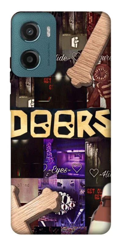 Чохол на Motorola Moto G06 Roblox doors dark mode фото 1 з 1