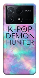 Чехол на Xiaomi Poco X6 K-Pop Demon Hunters Logo фото 1 из 1