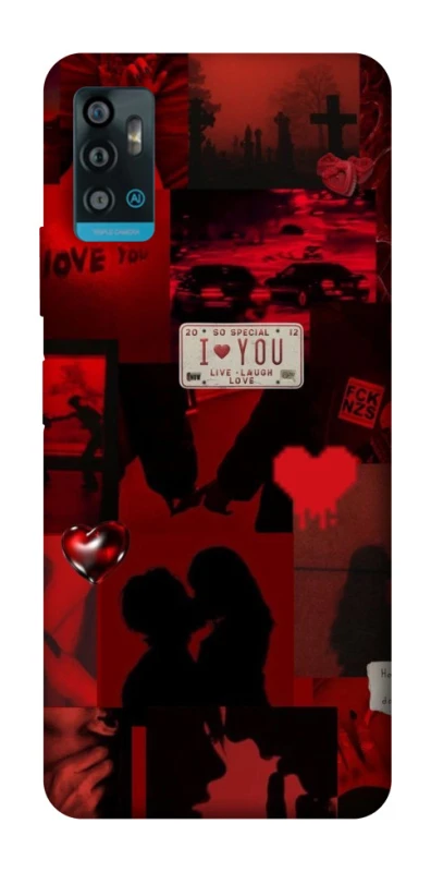 Чохол на ZTE Blade A71 Love collage ver.2 фото 1 з 1