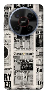 Чохол на ZTE Blade V70 Max Harry Potter newspaper фото 1 з 1