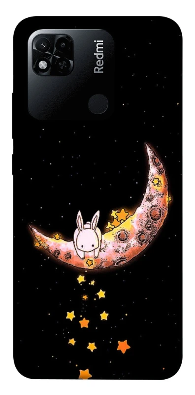 Чохол на Xiaomi Redmi 10A Moon rabbit фото 1 з 1