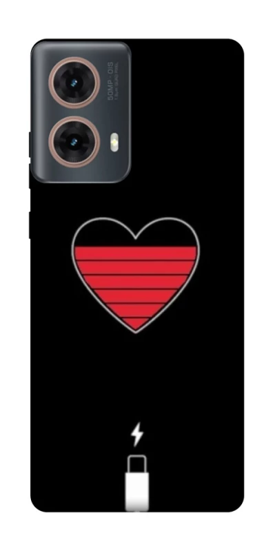 Чохол на Motorola Moto G85 Charge your heart фото 1 з 1