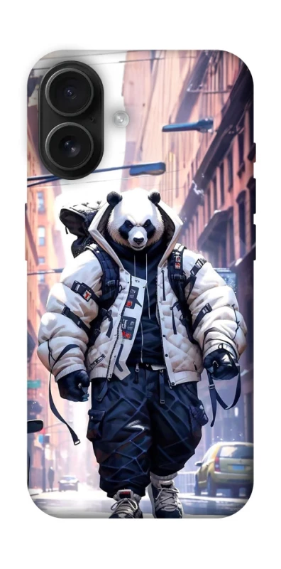 Чохол на Apple iPhone 16 Панда кур'єр фото 1 з 1