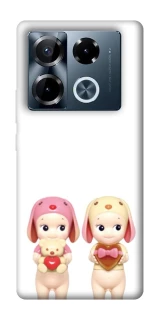 Чехол на Infinix Note 40 Pro 4G Puppy Love Duo фото 1 из 1