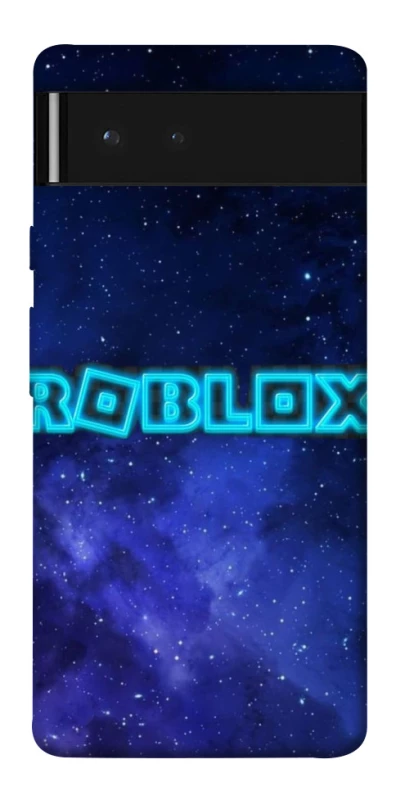 Чохол на Google Pixel 6 Roblox Space Logo Blue фото 1 з 1