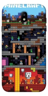 Чохол на Samsung J730 Galaxy J7 (2017) Minecraft фото 1 з 1