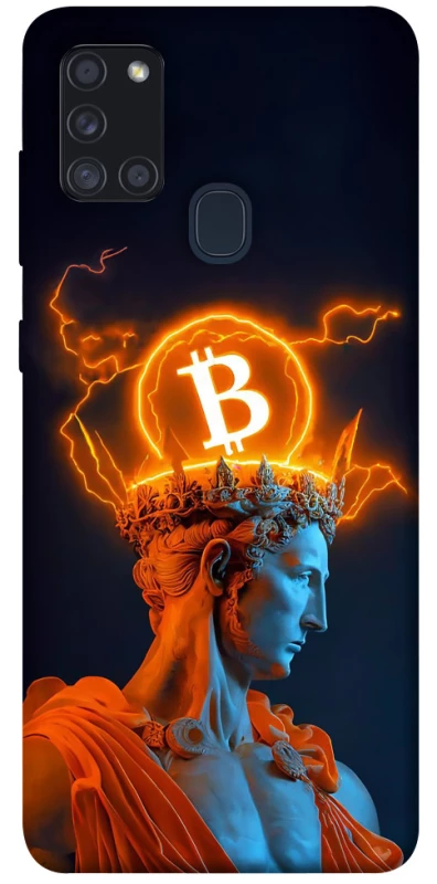 Чехол на Samsung Galaxy A21s Bitcoin God фото 1 из 1