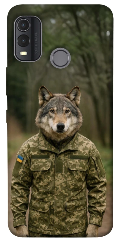 Чехол на Nokia G11 Plus Волк защитник фото 1 из 1