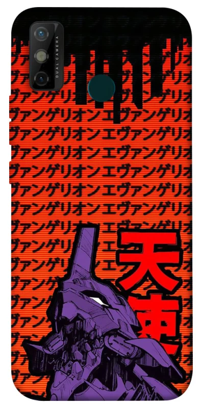 Чехол на TECNO Spark 6 Go Евангелион фото 1 из 1