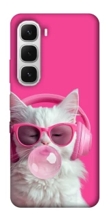 Чохол на Infinix Hot 60i Pink kitty фото 1 Чохол на Infinix Hot 60i Pink kitty фото 1 з 1