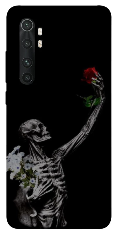 Чохол на Xiaomi Mi Note 10 Lite Skeleton vs Rose фото 1 з 1