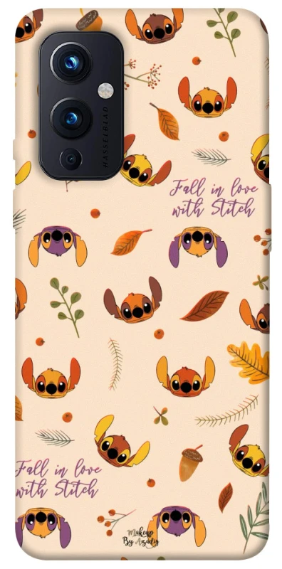 Чехол на OnePlus 9 Fall in love with Stitch фото 1 из 1