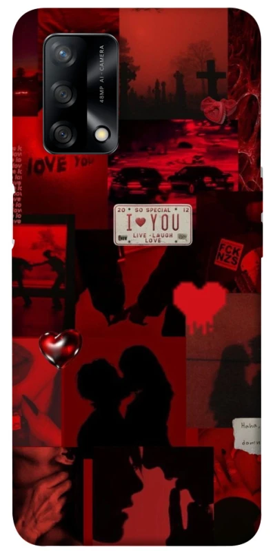 Чохол на Oppo A74 4G Love collage ver.2 фото 1 з 1