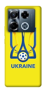 Чехол на Infinix Note 40 Pro 4G Футбольный Герб фото 1 из 1