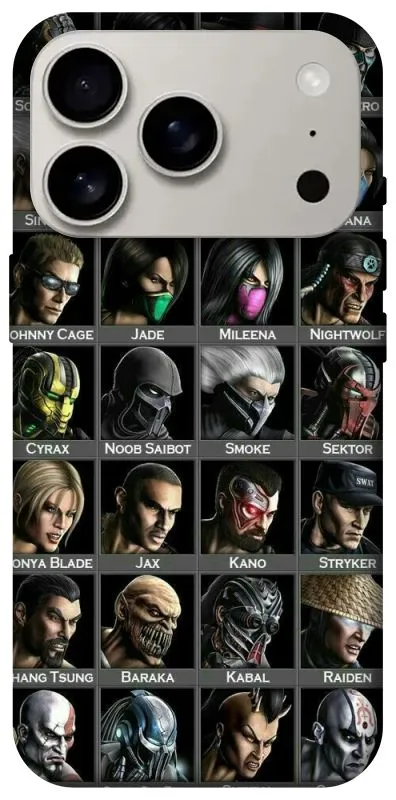 Чехол на Apple iPhone 18 Pro Mortal Kombat фото 2 из 2