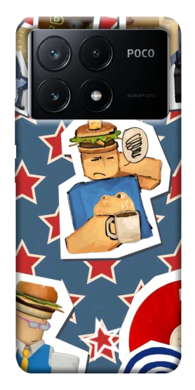 Чохол на Xiaomi Poco X6 Roblox v2 фото 1 з 1