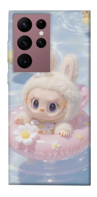 Чохол на Samsung Galaxy S22 Ultra Labubu swimming фото 1 з 1