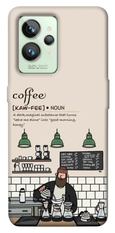 Чохол на Realme GT2 Kaw-fee фото 1 з 1