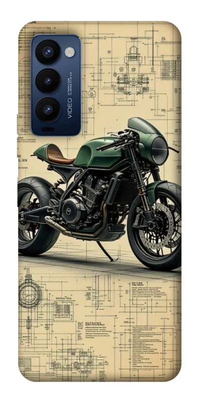 Чехол на TECNO Camon 18 Pro Bike model фото 1 из 1