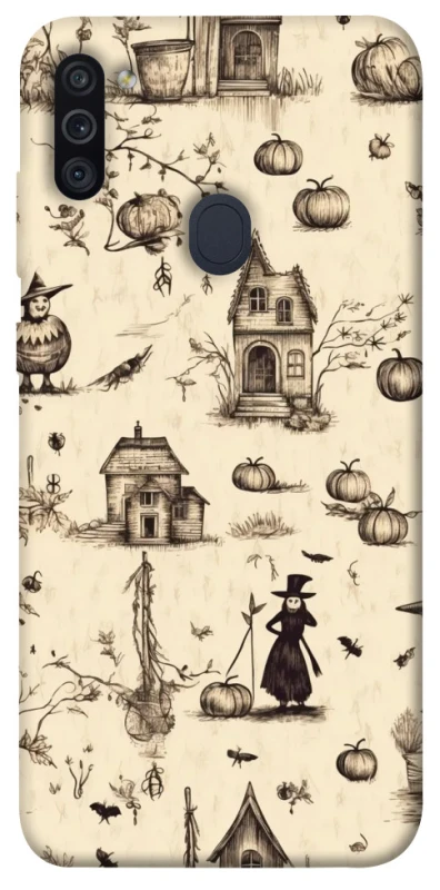 Чохол на Samsung Galaxy M11 Halloween aesthetic ver.1 фото 1 з 1