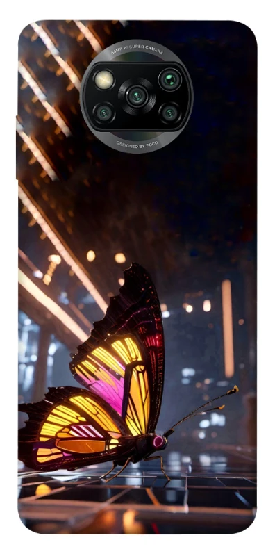 Чохол на Xiaomi Poco X3 NFC / Poco X3 Pro Cyber butterfly фото 1 з 1