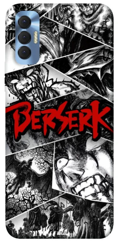 Чехол на TECNO Spark 8P Berserk collage ver.2 фото 1 из 1