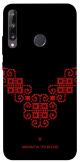 Чохол на Huawei P40 Lite E Чорно-червона вишиванка фото 1 з 1