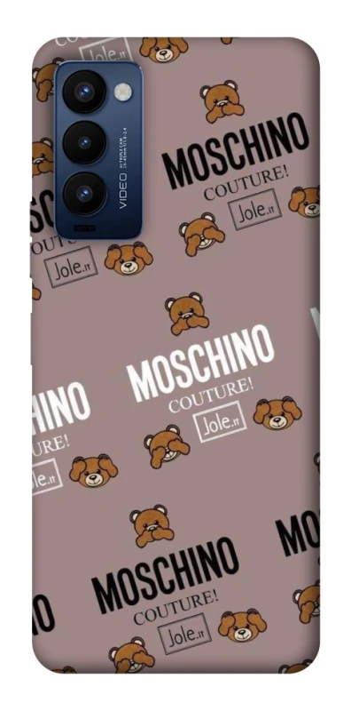Чохол на TECNO Camon 18 Pro Moschino фото 1 з 1
