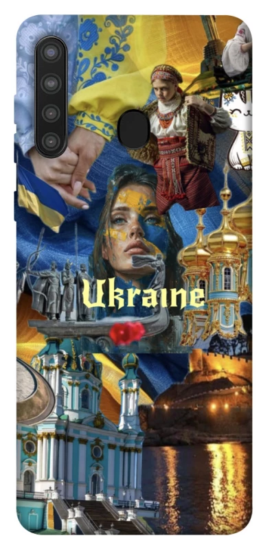 Чехол на Samsung Galaxy A21 Ukraine style ver.3 фото 1 из 1