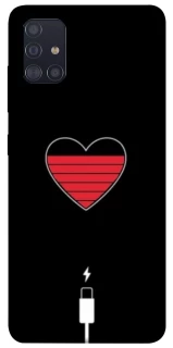Чохол на Samsung Galaxy A51 Charge your heart фото 1 з 1