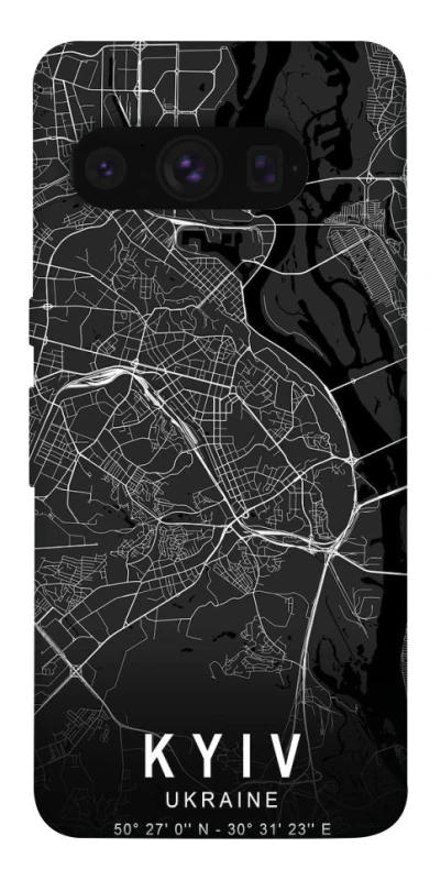 Чехол на Google Pixel 8 Pro Kyiv map фото 1 из 1