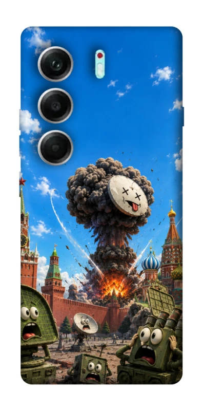 Чохол на Tecno Camon 40 Pro Moscow never sleeps ver.7 фото 1 з 1