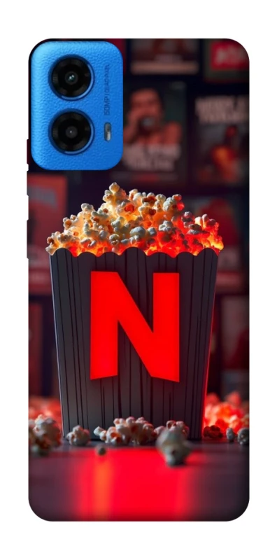 Чохол на Motorola Moto G45 Netflix and popcorn фото 1 з 1