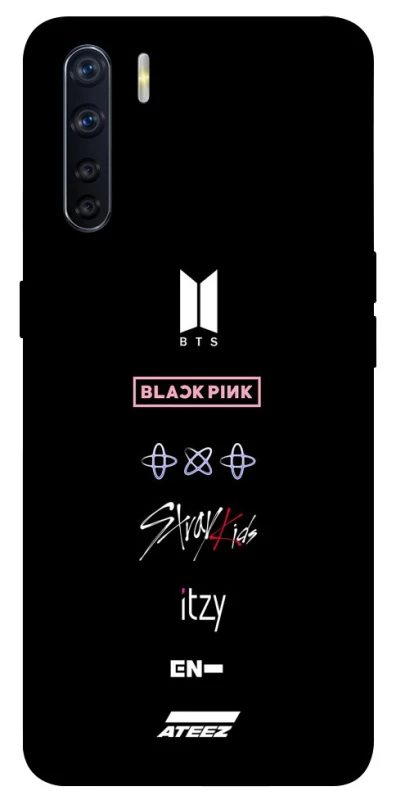 Чехол на Oppo A91 K-pop Logo фото 1 из 1