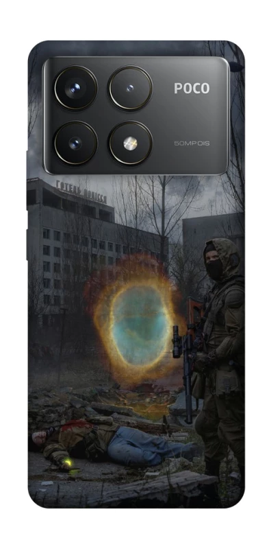 Чехол на Xiaomi Poco F6 Pro Сталкер v6 фото 1 из 1