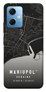 Чехол на Xiaomi Redmi Note 12 5G Mariupol map фото 1 из 1