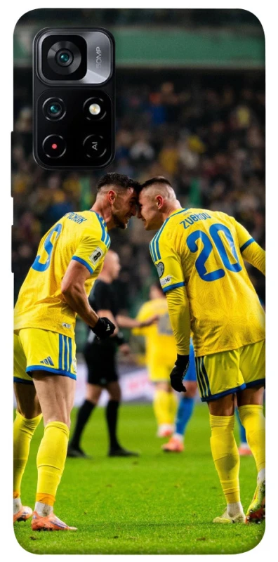 Чехол на Xiaomi Poco M4 Pro 5G UA-Football ver.2 фото 1 из 1