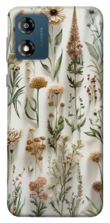 Чехол на Motorola Moto E13 Floral design ver.2 фото 1 из 1