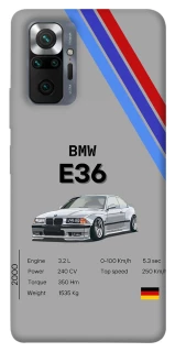 Чехол на Xiaomi Redmi Note 10 Pro BMW V32 фото 1 из 1
