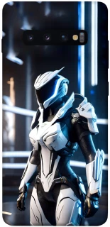 Чехол на Samsung Galaxy S10+ Cyber space girl ver.6 фото 1 из 1