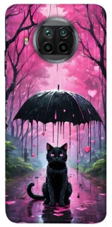 Чехол на Xiaomi Mi 10T Lite / Redmi Note 9 Pro 5G Black cat фото 1 из 1