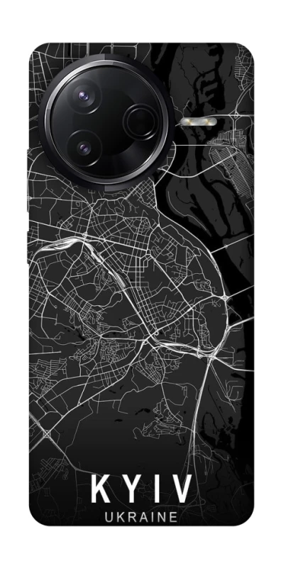 Чехол на Infinix Note 50 Pro Kyiv map фото 1 из 1