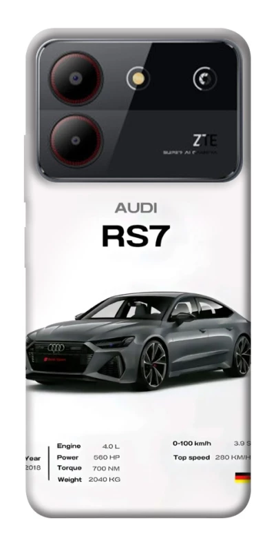 Чохол на ZTE Blade A54 4G Audi RS7 фото 1 з 1