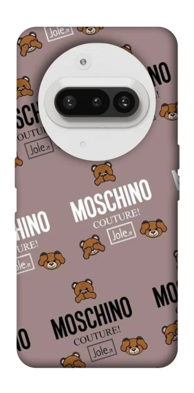 Чохол на Nothing Phone (3a) Moschino фото 1 з 1